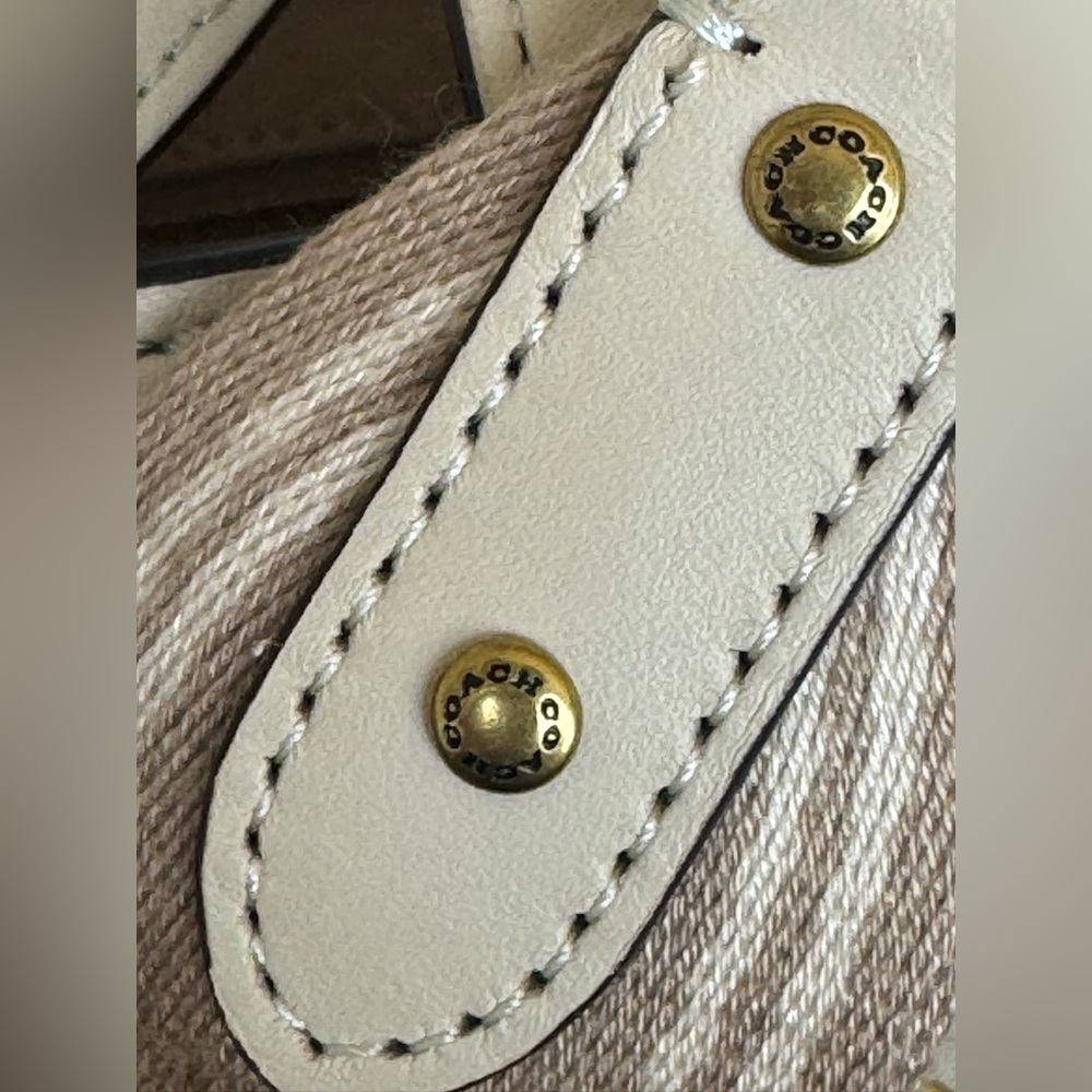 Coach field tote bag signature jacquard - Picture 9 of 17
